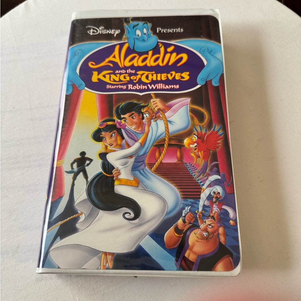 Disney Aladdin and the King of Thieves VHS